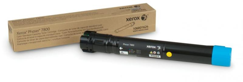 Toner Xerox Phaser 106R01570 (7800), Albastru (Cyan), original, 17,2k pagini [1]