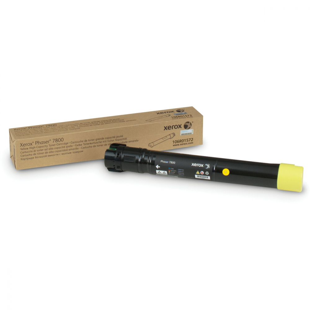 Toner Xerox Phaser 106R01572 (7800), Galben (Yellow), original, 17,2k pagini [1]