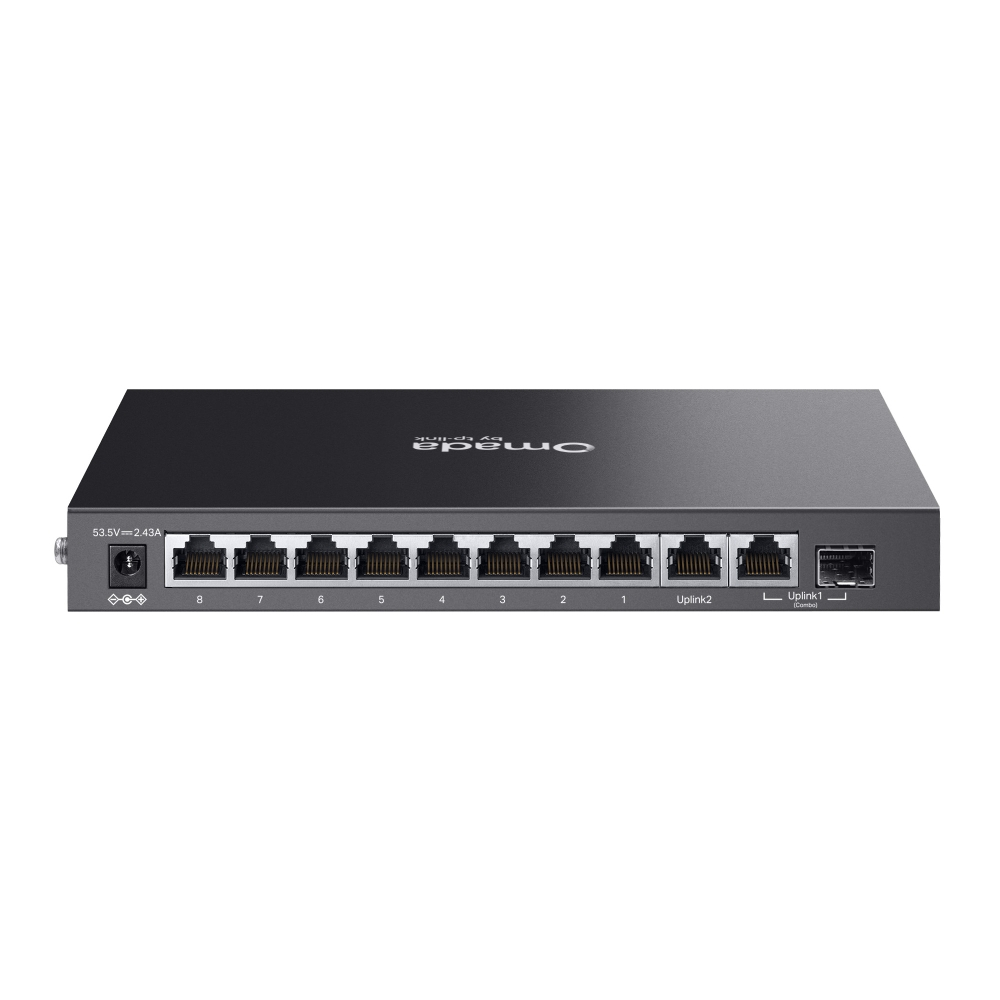 Switch TP-LINK Omada, 10 Porturi, Gigabit, Easy Managed, 8 Porturi PoE [4]
