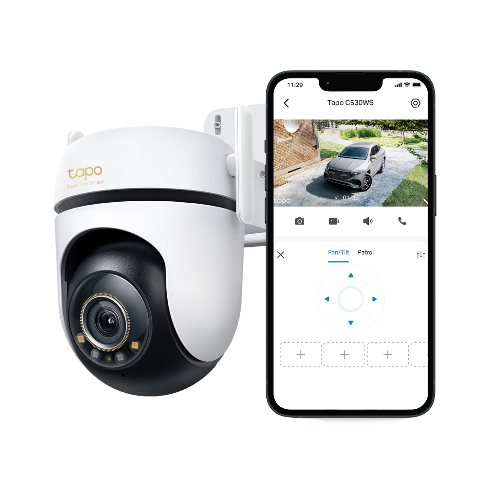 Camera de supraveghere video exterioara Wi-Fi pan/tilt TP-Link Tapo C530WS (TAPO C530WS) - TP-LINK [5]