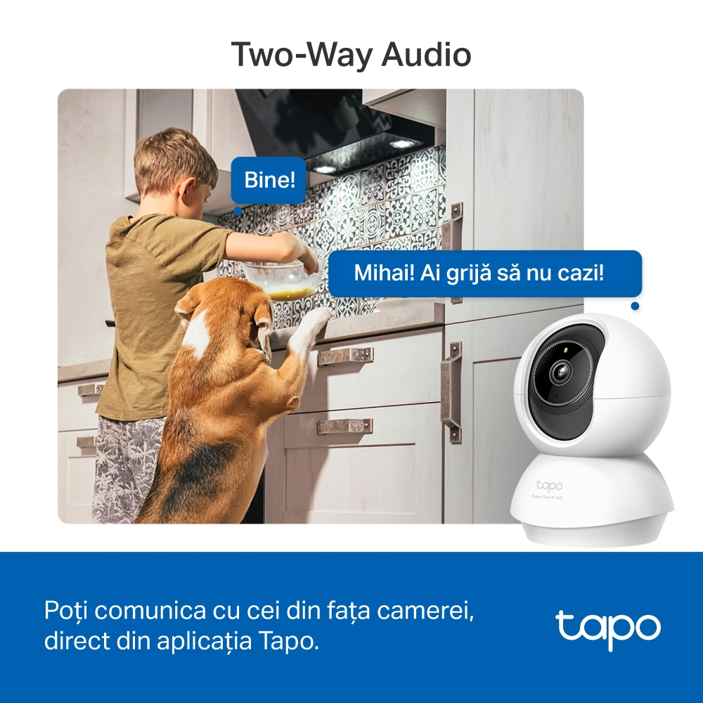 Camera de supraveghere video Wi-Fi pan/tilt TP-Link Tapo C230 (TAPO C230) - TP-LINK [7]
