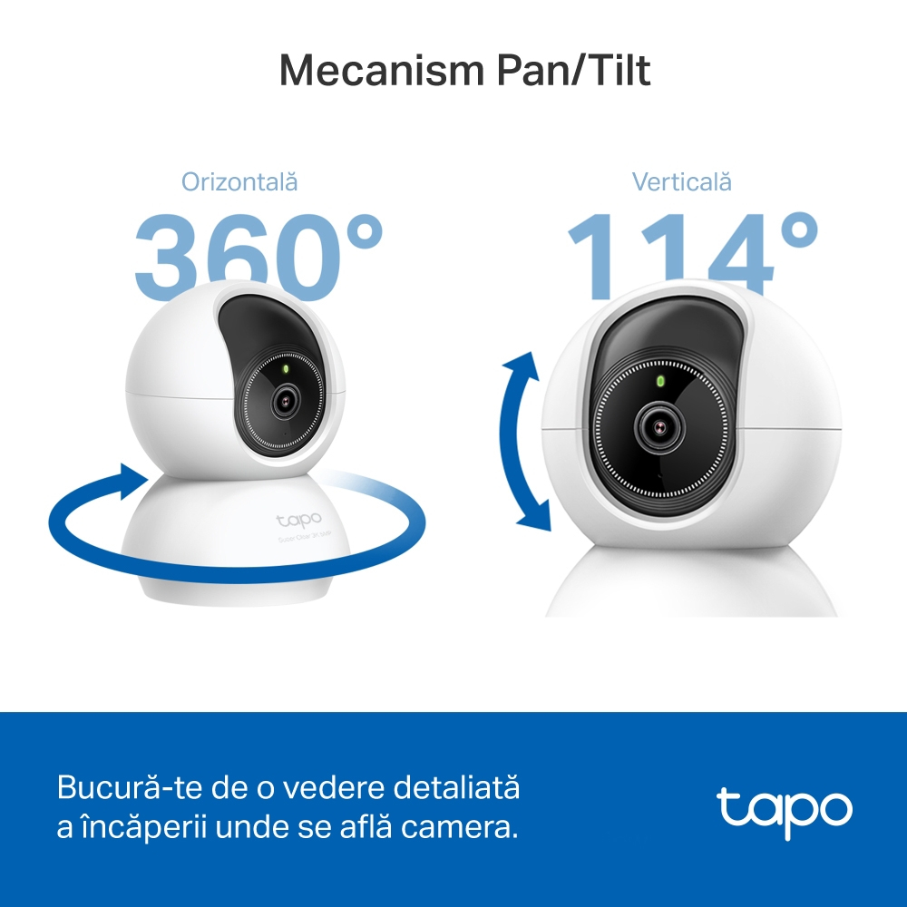 Camera de supraveghere video Wi-Fi pan/tilt TP-Link Tapo C230 (TAPO C230) - TP-LINK [4]