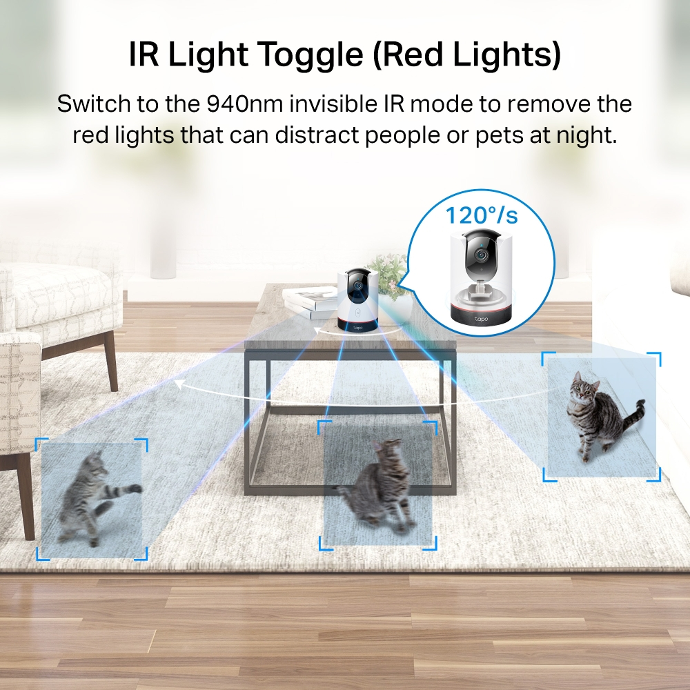 Camera supraveghere video IP wireless pan/tilt TP-Link Tapo C225 4MP 2K (TAPO C225) - TP-LINK [3]