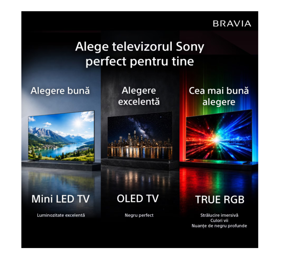 Televizor Smart Google TV Sony BRAVIA XR 9 II True RGB LED 65" (164 cm) K65XR95M2 4K Ultra HD 120Hz Clasa E (Model 2026) - SONY [4]