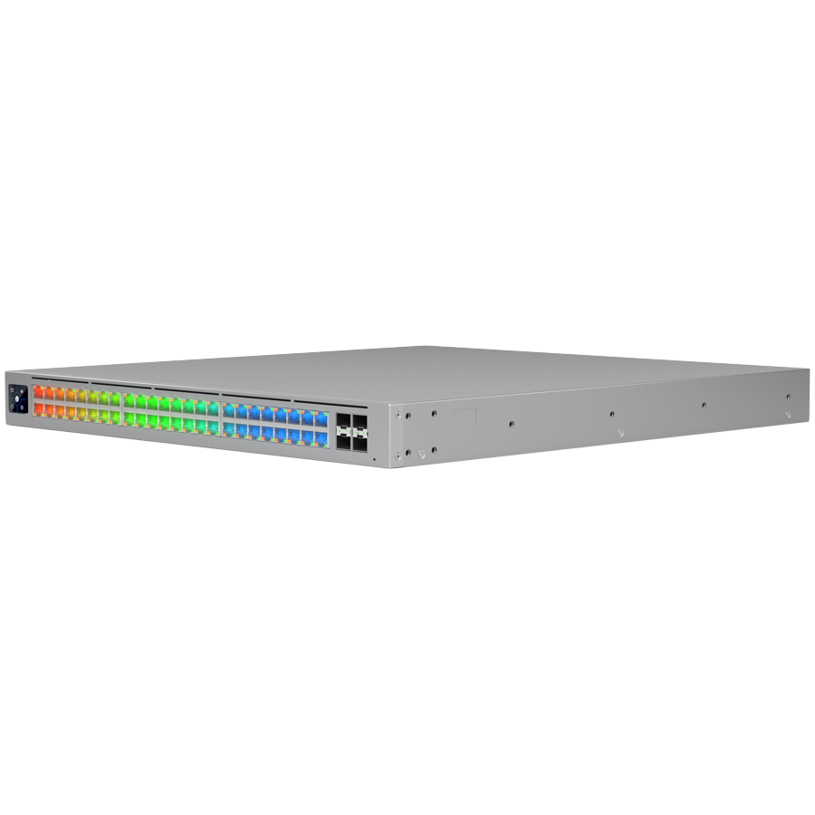 Switch retea Ubiquiti Enterprise Campus ECS-48S-PoE-EU, 48 porturi, Layer 3, Etherlighting, PoE+++ [3]