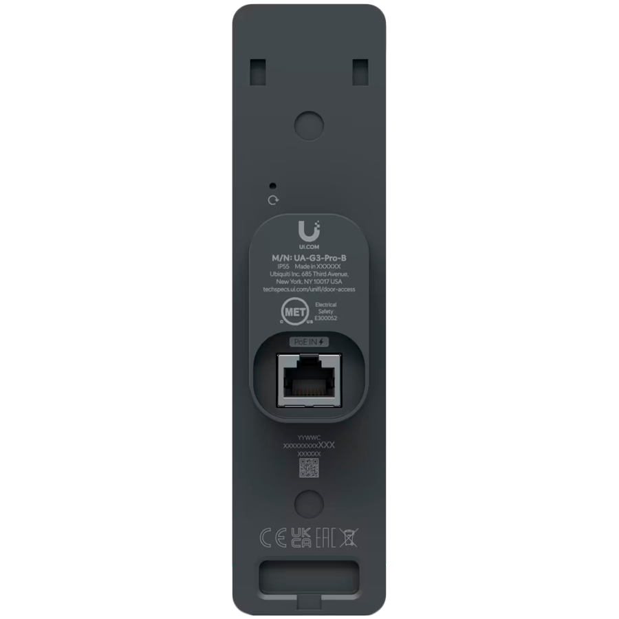 Ubiquiti UA-G3-Pro-B indoor/outdoor NFC reader and intercom with Apple Touch Pass support, Video works at ADA-compliant mounting height [5]
