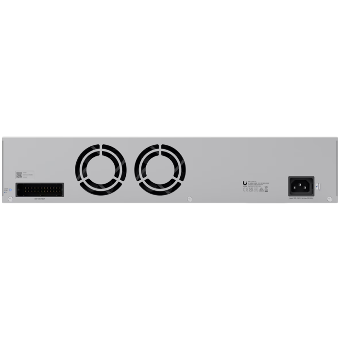 Ubiquiti UNAS-Pro-8-EU 2U rack-mount NAS with (8) 2.5/3.5" HDD bays and (2) M.2 NVMe SSD cache slots, delivering faster access, lower latency, and high-availability 10 Gbps networking for large-scale  [3]