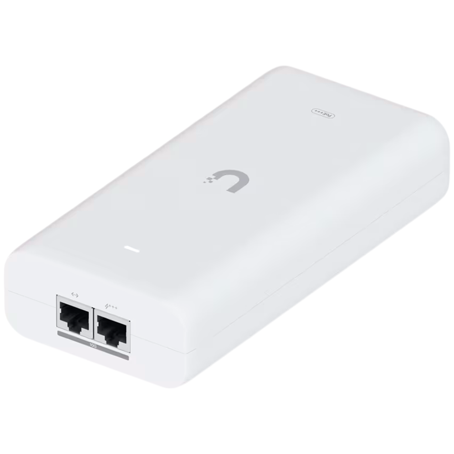 Ubiquiti UniFi 10G PoE+++ Adapter (90W), can power UniFi PoE+++ devices, reduce dependency on PoE switch power, and provide a Multi-Gigabit LAN connection, Contains RJ45 data input, AC cable with eart [4]