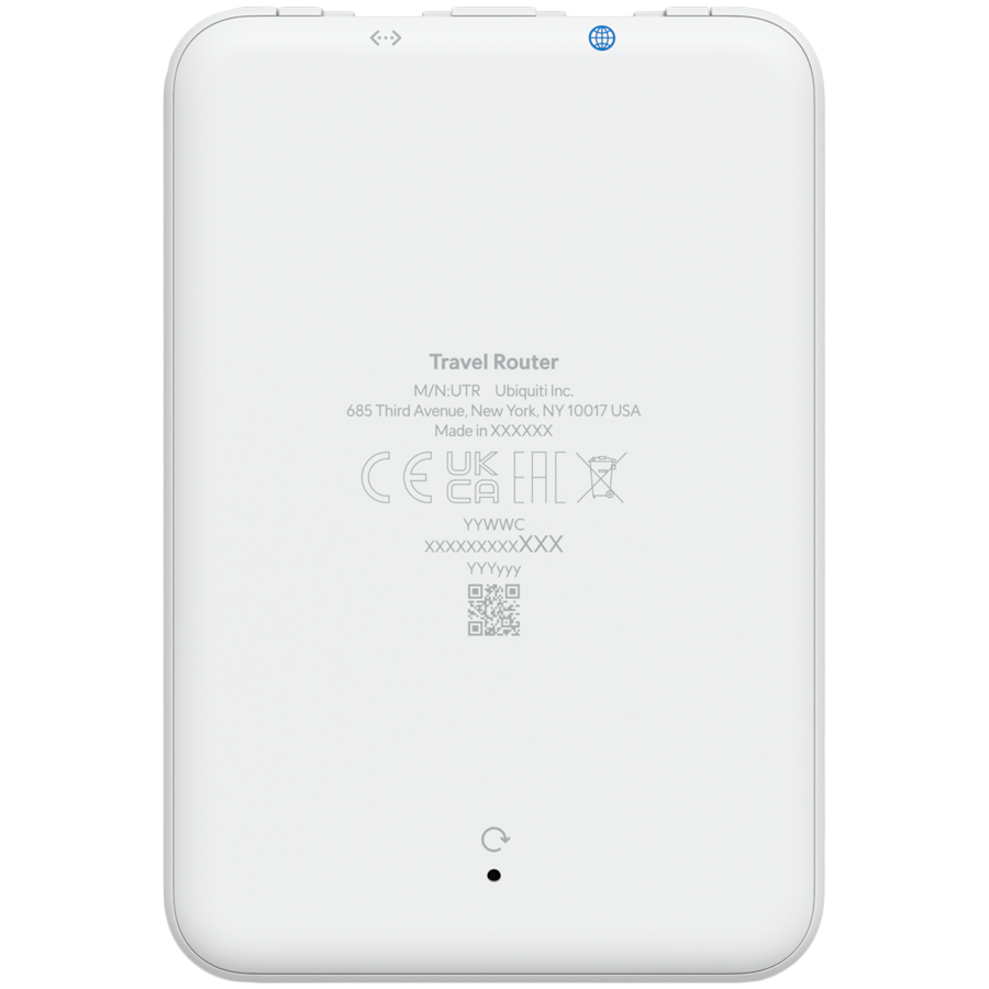 Ubiquiti UTR UniFi Travel Router ultra-slim travel router that instantly extends your UniFi Network wherever you are, bringing secure, familiar connectivity to remote locations [4]