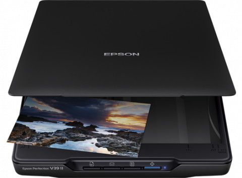 Scannere - Scaner Epson Perfection V39II, flatbed, USB, A4