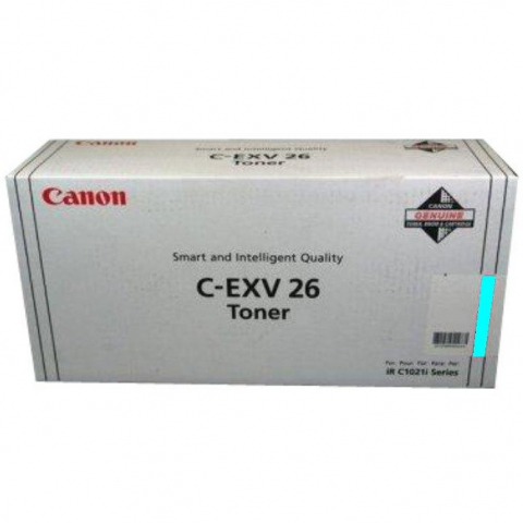 iR C1021 - Toner Canon C-EXV26, cyan (albastru), original, 6000 pagini