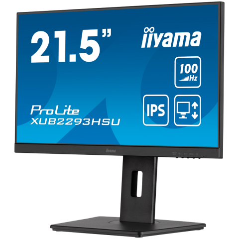 21,5" IPS-panel, 1920x1080@100Hz, 15cm Height Adj. Stand, 300cd/m2, Speakers, HDMI, DisplayPort, 1ms MPRT, USB 2x2.0 [2]