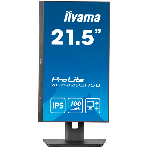 21,5" IPS-panel, 1920x1080@100Hz, 15cm Height Adj. Stand, 300cd/m2, Speakers, HDMI, DisplayPort, 1ms MPRT, USB 2x2.0 [1]