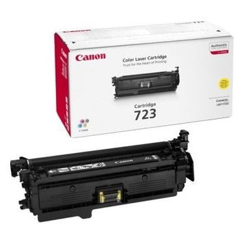 Cartuse & Tonere - Toner Canon 723Y, Galben (Yellow), original, 8500 pagini
