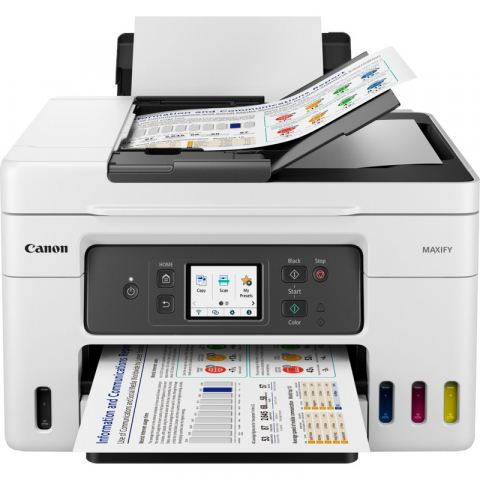 Multifunctionala Canon MAXIFY GX4040, InkJet CISS, Color, Format A4, Duplex, Retea, Wi-Fi, Fax [2]