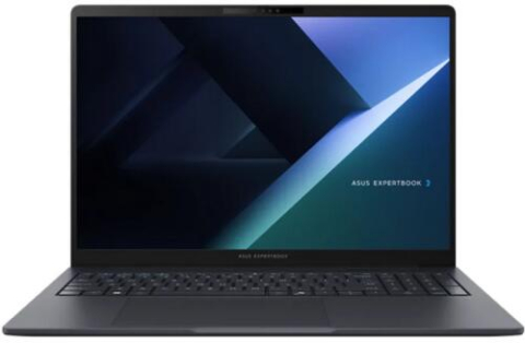 Laptopuri / notebookuri - Laptop ASUS ExpertBook B3, 16" WUXGA, Intel® Core™ Ultra 5 125H, 16GB RAM, 512GB SSD, Intel® AI Boost, NoOS, Gentle Grey