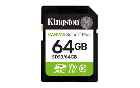 NOD_products_tech - 64GB SDXC Canvas Select Plus Gen3 100MB/