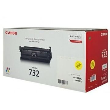 732, 732H, CRG-732, CRG-732H - Toner Canon CRG-732Y, Galben (Yellow), original, 6400 pagini