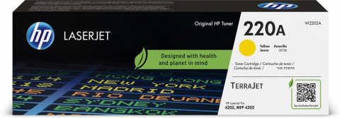 Toner HP 220A (W2202A), Yellow (Galben), original, 1.8k pagini