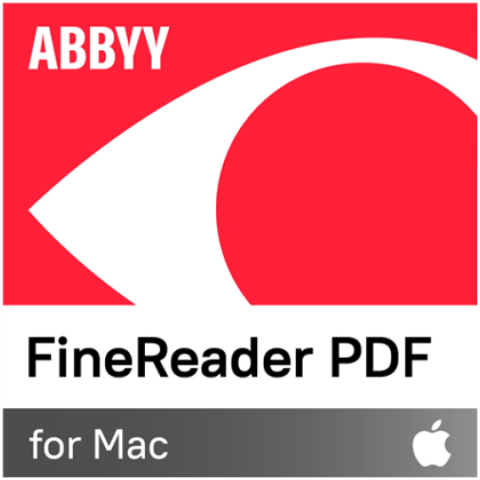 Software - ABBYY FineReader PDF for Mac, Single User License (ESD), Commercial, Subscription 1y
