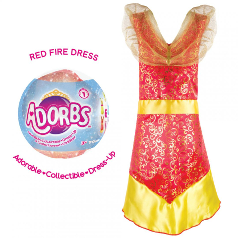Jucarii - ADORBS- COSTUM TIP ROCHIE, ROSU