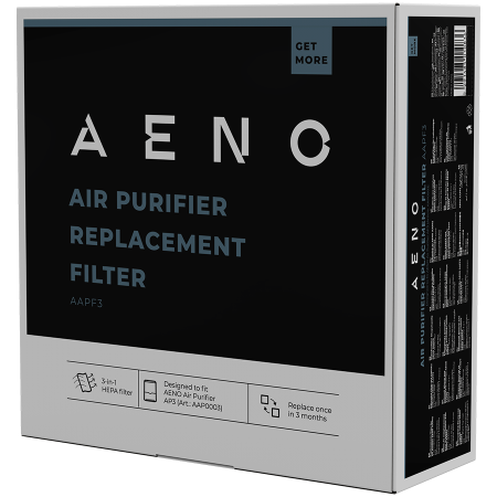AENO Air Purifier AAP0003 filter H13, activated carbon granules, HEPA, Φ195*60mm, NW 0.37Kg [1]