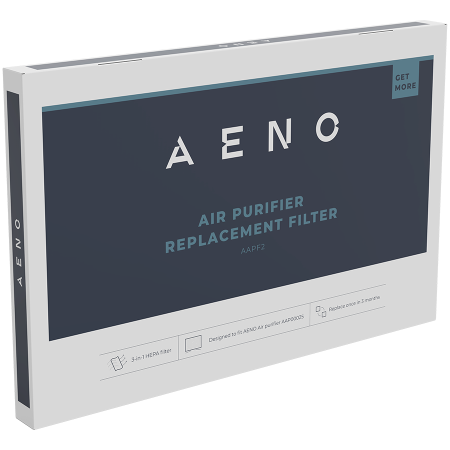 AENO Air Purifier filter AAP0002S, activated carbon granules, HEPA, H13, L530*W340*H30mm, NW 0.86Kg, GW 1.09Kg [3]