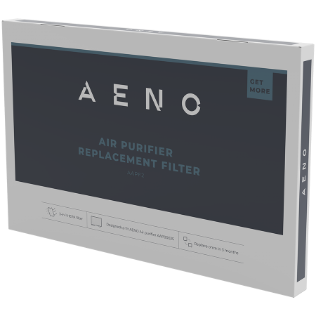 AENO Air Purifier filter AAP0002S, activated carbon granules, HEPA, H13, L530*W340*H30mm, NW 0.86Kg, GW 1.09Kg [2]