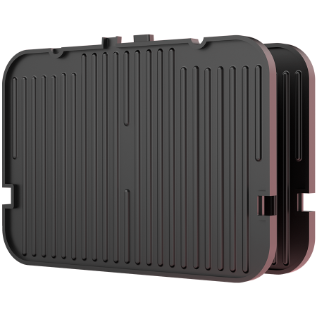 AENO ''Electric Grill EG5: 2000W, 2 heating modes - Lower Grill, Both Grills, 6 preset programs, Defrost, Max opening angle -180°, Temperature regulation, Timer, Removable double-sided plates, Plate s [11]