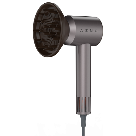 AENO Hair Dryer HD1, high speed, airflow 100 km/h, NTC sensor, 1500W, ionization, incl. diffusor, concentrator, travel bag [3]