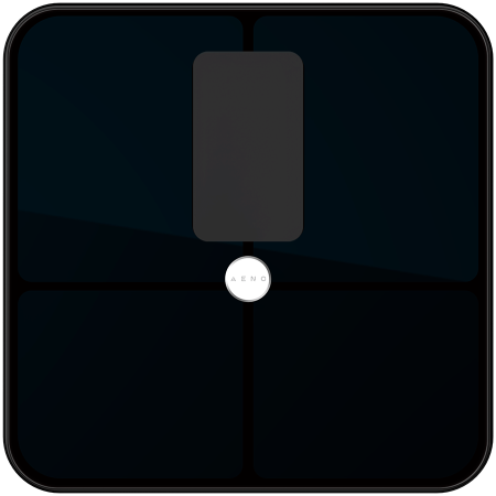 AENO Smart Body scales BS2S, 16 body metrics, up to 180kg, colorful display [3]