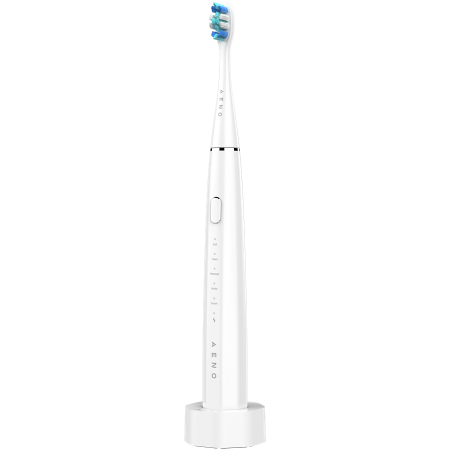 AGD - AENO SMART Sonic Electric toothbrush, DB1S: White, 4modes +8 smart, wireless charging, 46000rpm, 90 days without charging, IPX7