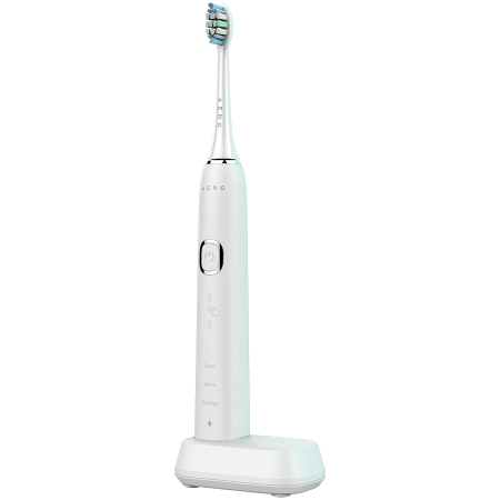AGD - AENO Sonic Electric Toothbrush, DB3: White, 9 scenarios, with 3D touch, wireless charging, 46000rpm, 40 days without charging, IPX7