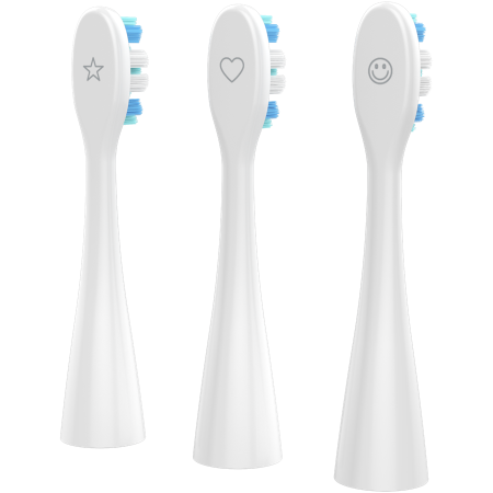 AENO Sonic Electric toothbrush, DB7: White, 3modes, 1 brush head + 2 stickers, 30000rpm, 100 days without charging, IPX7 [4]