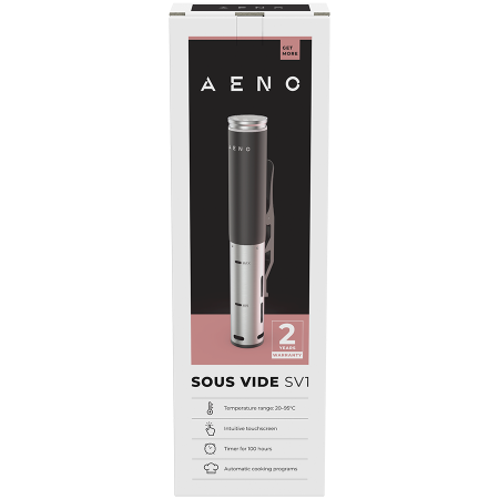 AENO Sous Vide SV1: 1200W, 4 Automatic programs, Temperature adjustment, Timer, Touch screen, LCD-display, IPX7 Water Proof [3]