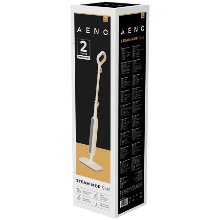 AENO Steam Mop SM2: 1200W, 130°C, IPX4, Tank Volume 275mL, 3 steam modes, self-standing [13]