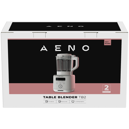 AENO Table Blender-Soupmaker TB2: 800W, 35000 rpm, boiling mode, high borosilicate glass cup, 1.75L, 6 automatic programs, preset time, LED-display [1]
