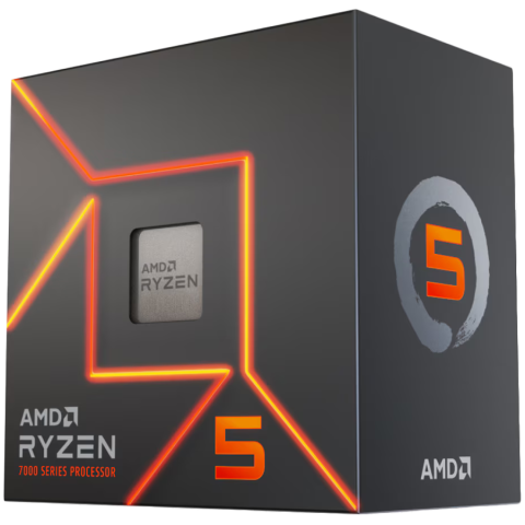 Procesoare - AMD CPU Desktop Ryzen 5 6C/12T 7500 (5.0GHz,38MB,65W,AM5) box