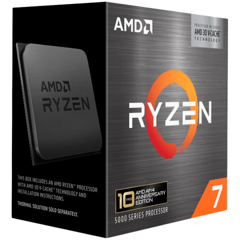 AMD CPU Desktop Ryzen 7 8C/16T 5800X3D (4.5GHz,100MB,105W,AM4) Box [2]
