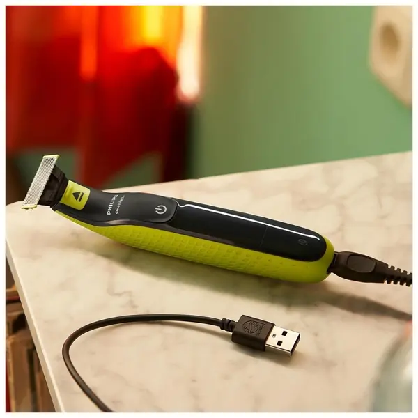 Aparat de ras Philips OneBlade QP2724/10, negru/verde [3]