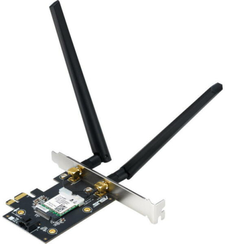 Placi de retea - Placă de rețea ASUS PCE-AX1800, Wi-Fi 6, PCIe