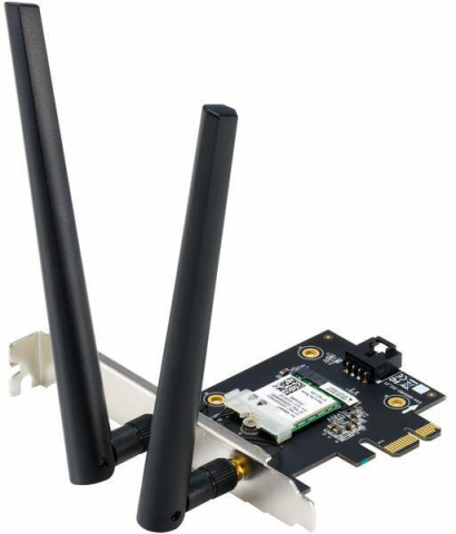 Placă de rețea ASUS PCE-AX1800, Wi-Fi 6, PCIe [1]
