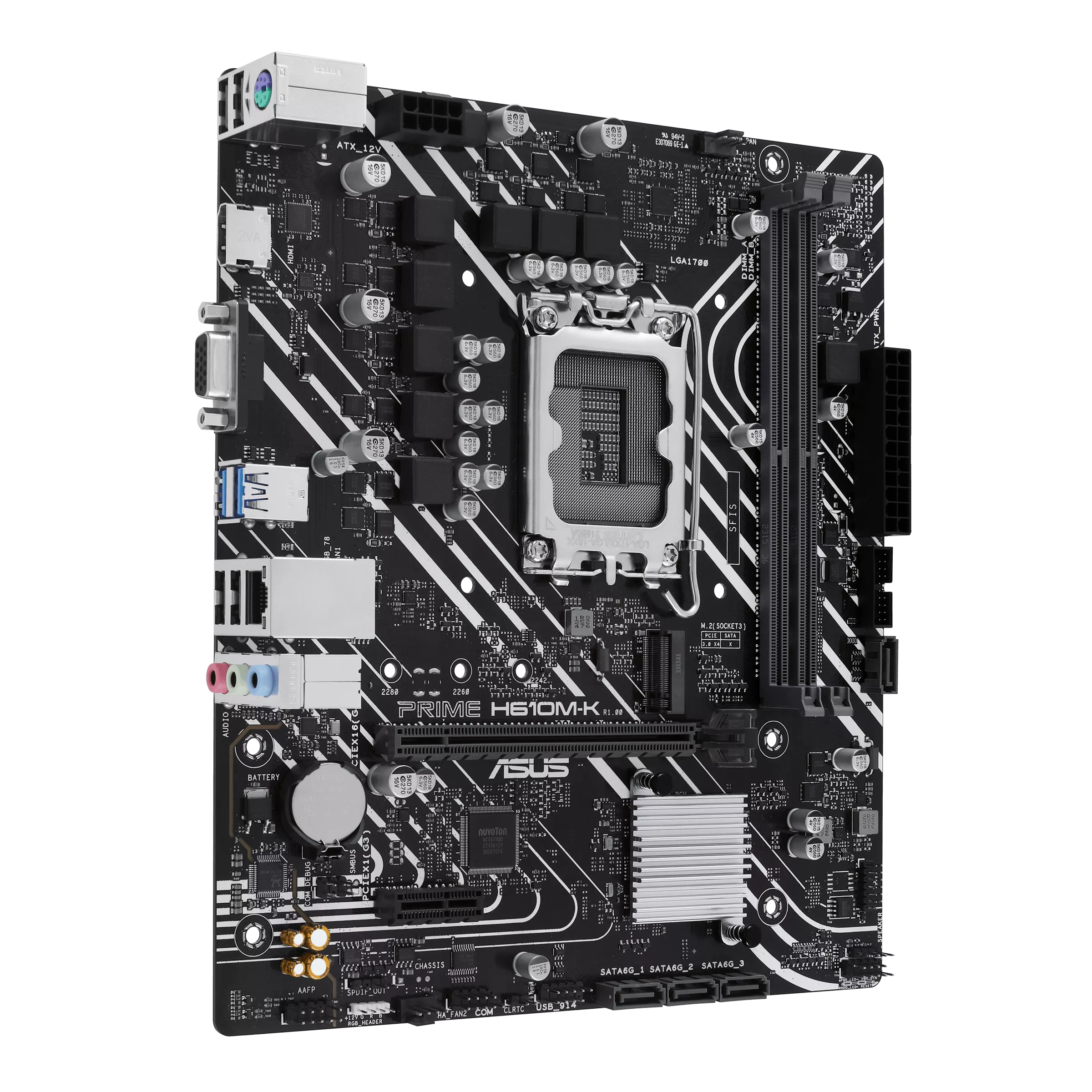 Placa de baza ASUS Prime H610M-K LGA1700 mATX DDR5 (PRIME H610M-K) - ASUS [2]