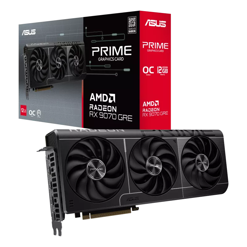 Placi video - Placa video ASUS Prime Radeon RX 9070 GRE OC Edition 12GB GDDR6 - ASUS