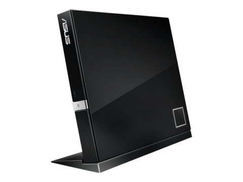 Blu-Ray, CD/DVD & Floppy Drives - ASUS SBC-06D2X-U - Unitate de disc - DVD±RW (±R DL) / DVD-RAM / BD-ROM - 6x - USB 2.0 - externă - neagră