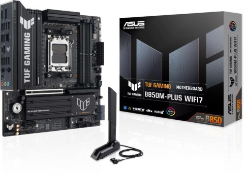 Placi de baza - Placa de baza ASUS TUF Gaming B850M-Plus WiFi7 AM5 mATX - ASUS