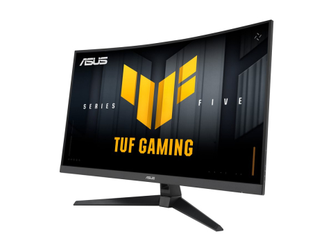 Monitoare LED - ASUS TUF Gaming VG32VQM5B - Seria 5 - Monitor LED - gaming - curbat - 32" (31.5" vizibil) - 1920 x 1080 Full HD (1080p) @ 250 Hz - Rapid VA - 300 cd/m² - 3500:1 - HDR10 - 0.5 ms - 2xHDMI, DisplayPort 