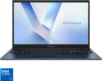Laptopuri - ASUS VivoBook 15 X1504VA-BQ2886, Intel Core 5 120U, 8GB RAM, SSD 512GB PCIe 4.0, ecran 15.6" FHD, Intel Graphics, NoOS, Quiet Blue