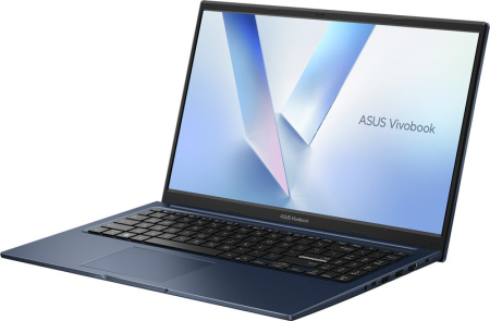 ASUS VivoBook 15 X1504VA-BQ2886, Intel Core 5 120U, 8GB RAM, SSD 512GB PCIe 4.0, ecran 15.6" FHD, Intel Graphics, NoOS, Quiet Blue [1]