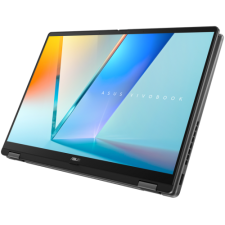 Laptopuri - ASUS VIVOBOOK FLIP TP3407SA Intel Core Ultra 5 226V 14inch FHD 16GB 1TB M.2 NVMe PCIe 4.0 SSD Intel Arc Graphics W11P 2Y Matte Gray